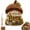 Whimsical Village 3D Fabric Poke Art Kit - Acorn Bakery, variant on Whimsical Village 3D Fabric Poke Art Kit, Floral Mushroom Cottage | Creative Craft Set, Flowers Activity Summer Gift Home Decor Craft for Adult Beginner Handmade Hobby Gift(Acorn Bakery)