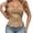Beige, variant on Lacework Corset Tops for Women Textured Sheer Floral Lace Overbust Bustier Going out Top