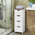 thumbnail image 3 of Yaheetech Free-Standing Bathroom Floor Cabinet with 4 Drawers, 3 of 7