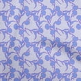 thumbnail image 1 of oneOone Polyester Spandex Medium Purple Fabric Floral Botanical Sewing Craft Projects Fabric Prints By Yard 56 Inch Wide, 1 of 4
