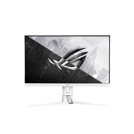 ASUS ROG Strix XG27AQ-W 27” 1440P HDR Gaming Monitor - White, QHD (2560 x 1440), Fast IPS, 170Hz, 1ms, Extreme Low Motion Blur Sync, G-SYNC Compatible, Eye Care, HDMI, DisplayPort, USB, DisplayHDR400