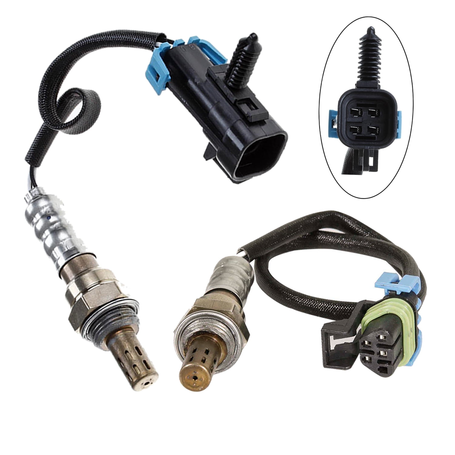 Maxfavor 2Pcs Upstream Downstream Oxygen Sensor for 2011-2015 GMC Terrain 2011-2013 Chevrolet Equinox 2.4L