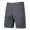 GY2, variant on Mens Shorts Summer Solid Color Loose Fit Casual Cargo Lightweight Outdoor Plus Size Gym Shorts Men Holiday Wear,Gray,29