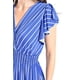 thumbnail image 4 of Vestido de rayas Roman Fashion /Juvenil, 8867-STRP (Azul rayas) azul EG, 4 of 5