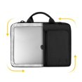 thumbnail image 2 of Zipper Binder with Sturdy Shoulder Strap & Multiple Pockets,for Office School Use, for Laptops,13.3 Inch, 2 of 5
