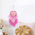 thumbnail image 3 of Farfi Wall Mount Hanging Long Tassel Feather Dreamcatcher for Bedroom (Flesh Pink), 3 of 13