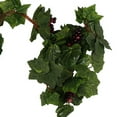thumbnail image 5 of Green Fake Grape Vine Silk Grape Rattan with Red Grape Hanging decor for art, 5 of 8