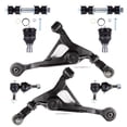 thumbnail image 2 of ECCPP Control Arm Kit 2001 2002 2003 2004 2005 for Chrysler Sebring for Dodge Stratus - Lower Ball Joints Lower Control Arms Front Sway Bar End Links, 2 of 5