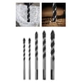 thumbnail image 3 of S SERENABLE 6-12mm Multifunctional Ceramic Wall Glass Drilling Hole Working Set Black 5PCS, 3 of 9