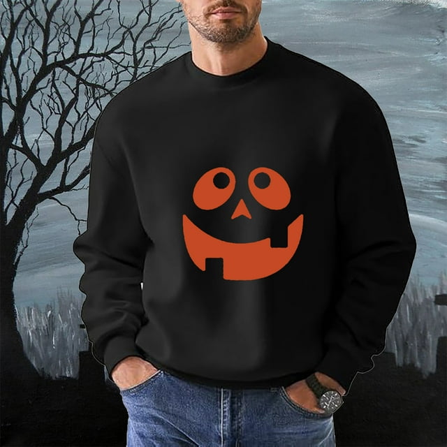 MKLEKYY Sweater Male Fashion Casual Part 3D Print Long Sleeve Hooded Sweater Top