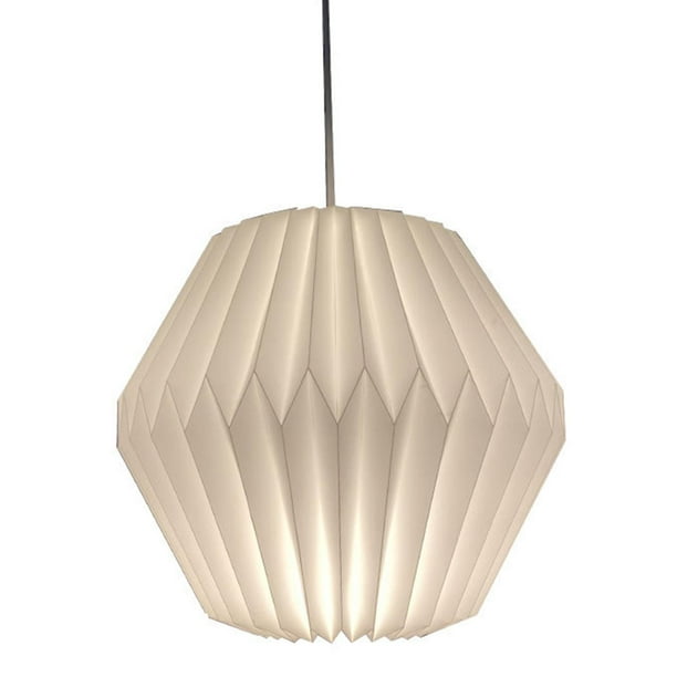 Cubierta protectora de luz: lámpara colgante moderna de techo con pantalla extraíble 30x30cm