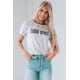 thumbnail image 3 of ABPHQTO Camiseta con estampado de leopardo GOOD VIBES de leopardo para mujer, 3 of 5