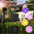 thumbnail image 2 of Solar Lights Outdoor Flower String Lights Waterproof Fairy Spring Summer Floral Garden Tree Balcony Yard Fence Plants Decor Night Lights 14ft 40 LED., 2 of 13