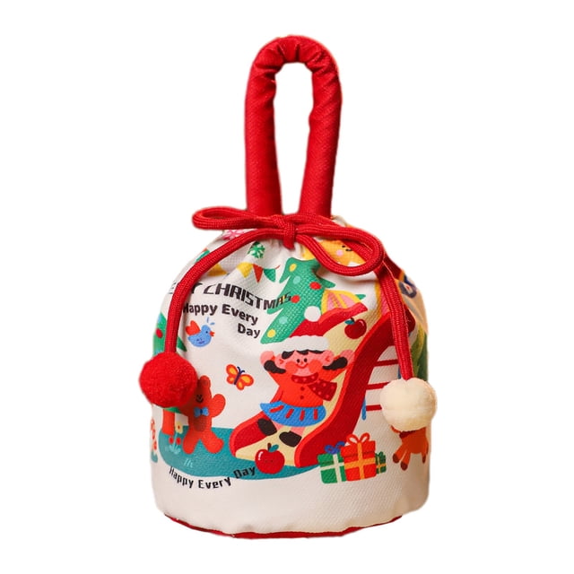 Christmas Gift Bags Bag Handheld Candy Pouch Gift Packaging Apple Eve Christmas Small Gift Bags