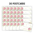 thumbnail image 2 of Lashicorn Baptism Christening Baby 1st Communion Thank You for Celebrating Postcards  30pk 5x7 Church Invitations Floral Tags Bulk Girl Boy Cross, 2 of 5