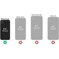 thumbnail image 7 of LifeProof for Apple iPhone 12 Mini, Slim DropProof, DustProof and Snowproof Case, Next Series, Clear/Black, 7 of 7