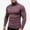 Dark Purple, variant on Men's Turtleneck Shirts Long Sleeve Cotton Pullover Sweaters Mock Neck T-Shirt Basic Slim Fit Tops Men's -color High-neck Stretch Base Layer Shirt T-shirt Top