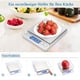 thumbnail image 3 of Báscula digital de cocina, báscula de precisión, báscula de alimentos para joyería de mini gramos, 500g/0,01g. Báscula de bolsillo de alta precisión con pantalla LCD y bandeja, acero inoxidable,, 3 of 5