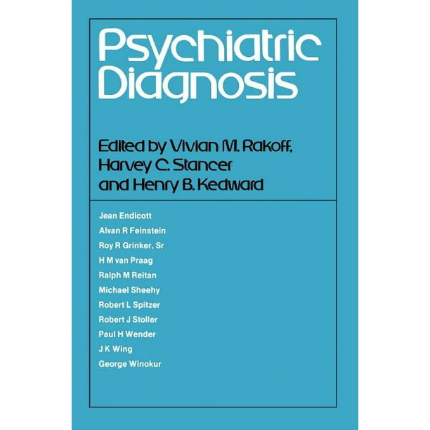 Psychiatric Diagnosis (Paperback)