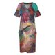 thumbnail image 3 of Vestido de verano con flores y bolsillos sueltos, falda para mujer, vestido de noche sensual para mujer., 3 of 6