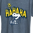 thumbnail image 3 of Peanuts - Ha Ha Graffiti - Women's Short Sleeve Graphic T-Shirt, 3 of 6