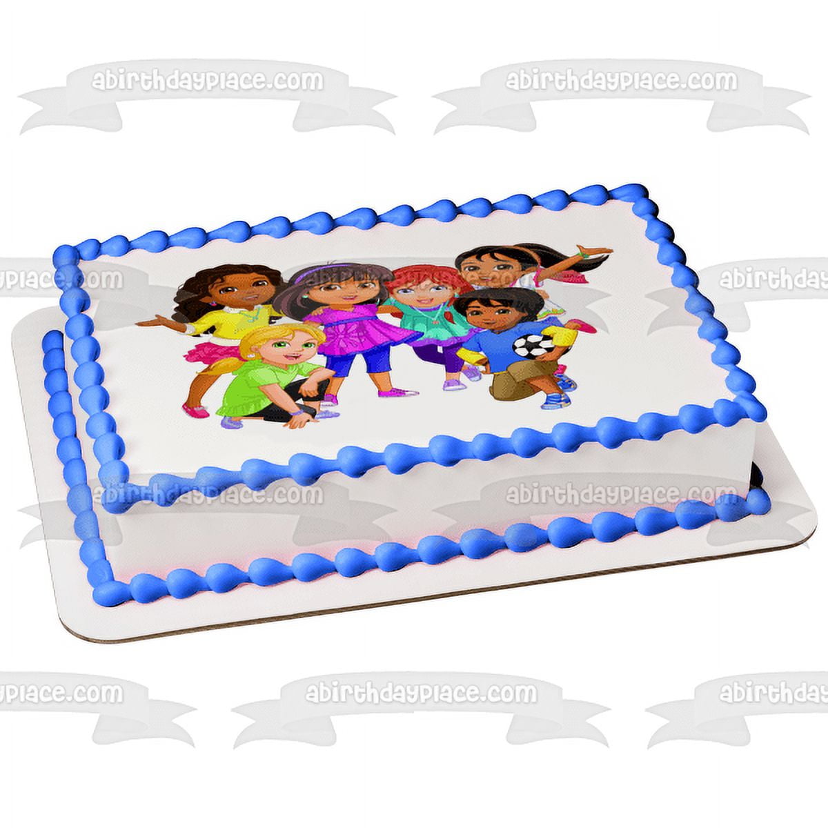 Dora the Explorer™ Birthday Celebration Cake Decorating Instruction Card |  DecoPac