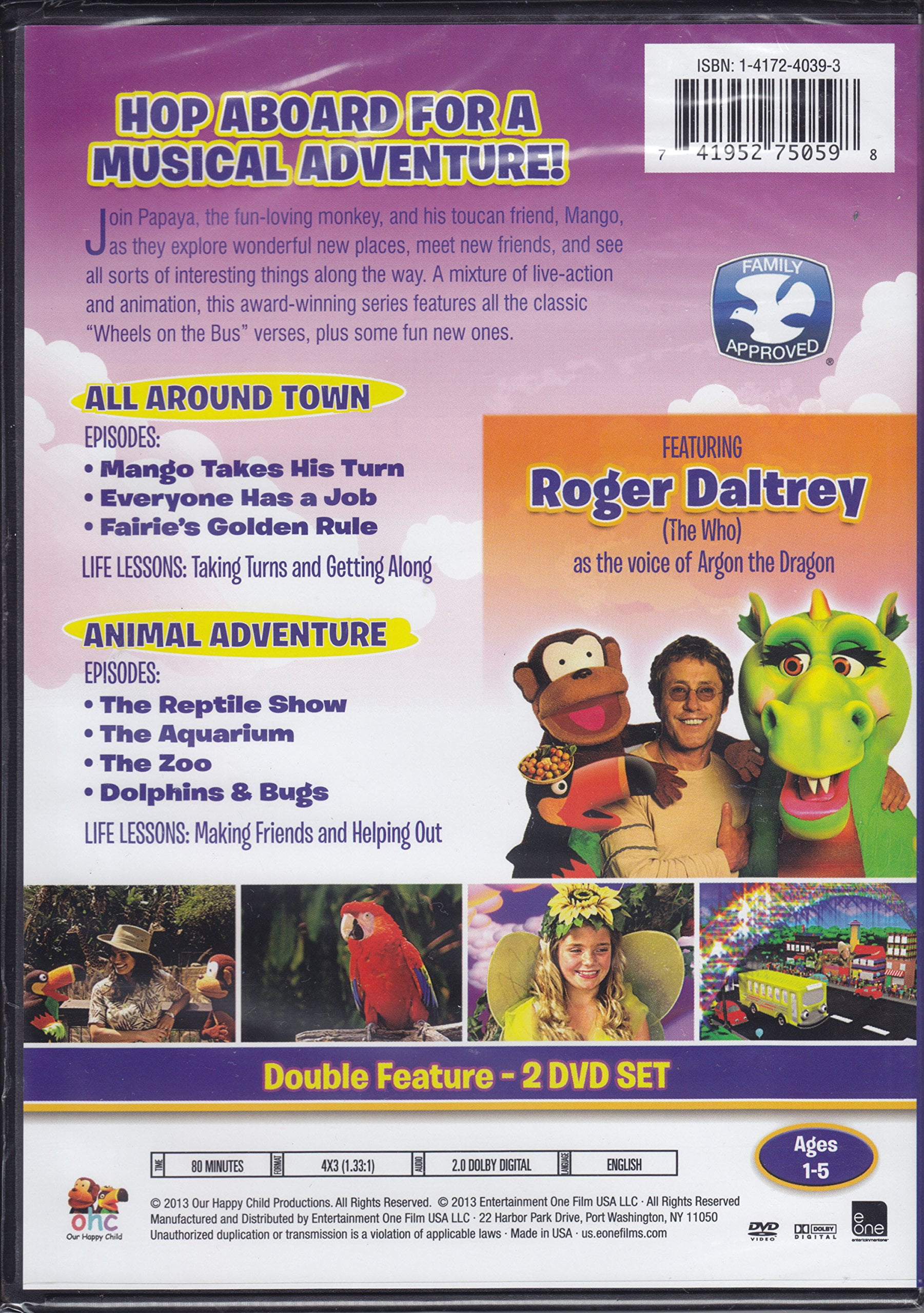 The Wheels on the Bus: A Day at the Farm DVD NEW