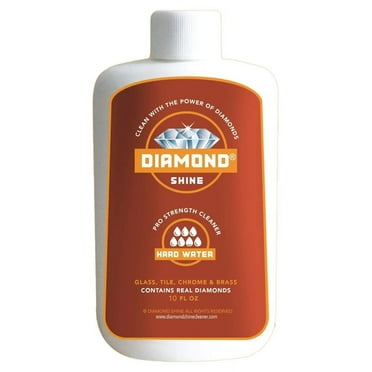 Diamond Shine Professional Hard Water Cleaner and Spot Remover All-Purpose Cleaners, 8 Fluid Ounce