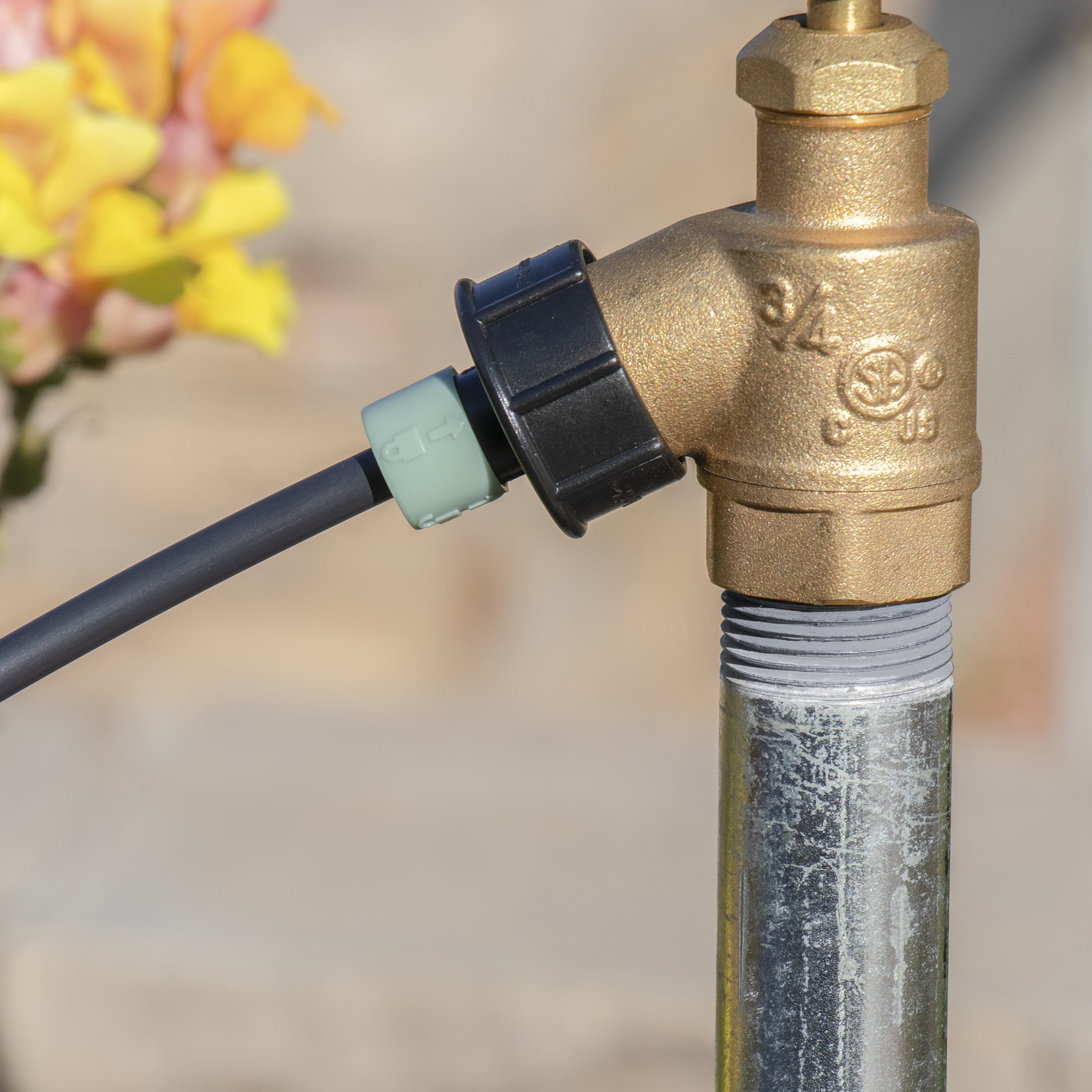 Orbit Irrigation Hose Faucet x 1/4" Drip-Lock Coupler