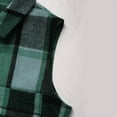 thumbnail image 4 of Wiyuqeen Long Flannel Plaid Vest for Women Button Down Sleeveless Shacket 2024 Fall Winter Lapel Jackets Outerwear Trendy Tops with Pockets, 4 of 7