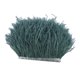 thumbnail image 1 of Bewildely Adorno de cinta con flecos de plumas de avestruz teñidas de 1 yarda gris verde Type3 NO3, 1 of 1