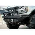 thumbnail image 6 of DV8 offroad FBBR-02W, Automotive Front Bumper with 3.5mm Micro-Texture Powder Coat for ford Bronco, 6 of 12