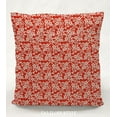 thumbnail image 2 of Floral Damask Pillowcase / Pillow Cover by Penny's Needful Things (22 x 22) (Red), 2 of 4