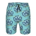 thumbnail image 3 of Goofa Best Dad Ever Printed Mens Swim Trunks Summer Quick Dry Short Beach Swimwear Bathing Suits-XX-Large, 3 of 9