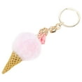 thumbnail image 5 of Unique Bargains 1 Pc Fashion Tassel Ice Cream Cone Handbag Charm Bag Accessories Pink, 5 of 5