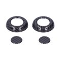 thumbnail image 2 of unids/set cubierta de anillo de botón de reposacabezas delantero estilo de fibra de carbono apto para Land Rover Defender 2020-2021 Jadeshay A, 2 of 8