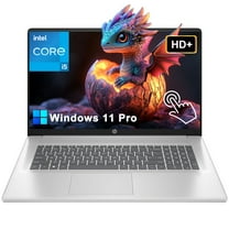 HP 17.3" HD  Touchscreen Laptop Computer for Business, Intel Core i5-1334U, 16GB RAM 512GB SSD, Webcam, Numeric Keypad, Windows 11 Pro, Silver