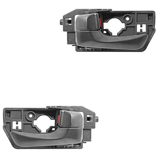 Manijas de Puertas Interiores HUSHAN Sonata 2008 A 2010 Hyundai Tra 2 Piezas Negro