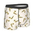 thumbnail image 2 of KLL Cartoon Snake Men's Cotton Boxer Briefs Underwear-Medium, 2 of 8