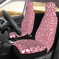 thumbnail image 5 of Sigee Red Flowers for Universal Car Seat Covers, Premium Car Seat Protector Set for Cars, SUVs, Trucks, 5 of 5