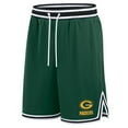 thumbnail image 2 of Men's Fanatics Green Green Bay Packers Elements Future Ground Shorts, 2 of 3