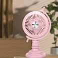 thumbnail image 6 of HHGBAD Rechargeable Mini Desk Fan, USB Powered, Quiet Multi-Speed Adjustable Fan for Home, Office, Desktop, and Patio Use, 6 of 6
