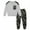 Gray, variant on Boys Clothes Casual Camouflage 2 Piece Tracksuit Long Sleeve Sweatshirt Pants Sets
