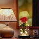 thumbnail image 5 of Rosa de luz LED en cúpula de cristal, decoración del hogar con flores preservadas, rosa eterna que simboliza los mejores deseos, regalo romántico para ocasiones especiales, 5 of 6