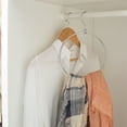 thumbnail image 3 of Organize It All Belt and Scarf Ring, Chrome, 3 of 6