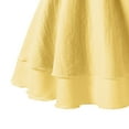 thumbnail image 5 of Ruyang Teen Girls 2 Pleated Ruffles Dress Sleeveless Strap A-Line Smocked Dresses Solid Birthday Pageant Tiered Skirts Clothes, 5 of 8
