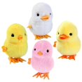 thumbnail image 1 of Chickens Stuffed Chicken Wind Up Toy Smooth Edge Design Safe For Children 4Pcs, 1 of 4