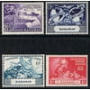 Bahamas Scott #150 To 153 - Four Stamp UPU (Universal Postal Union) Complete Set, British Commonwealth Common Issue From 1949 - Collectible Stamps