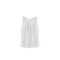 thumbnail image 1 of Guardurnaity Nueva blusa informal sin mangas con cuello de gasa a la moda para mujer de verano Ropa interior Blanco XXL, 1 of 6
