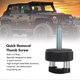 thumbnail image 4 of 6pcs Quick Removal Thumb Screw Steel Billet Aluminum D Ring Design Hardtop Bolts for Wrangler JK JT 2007 to 2018 Black, 4 of 5